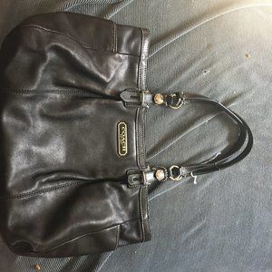 coach purse black